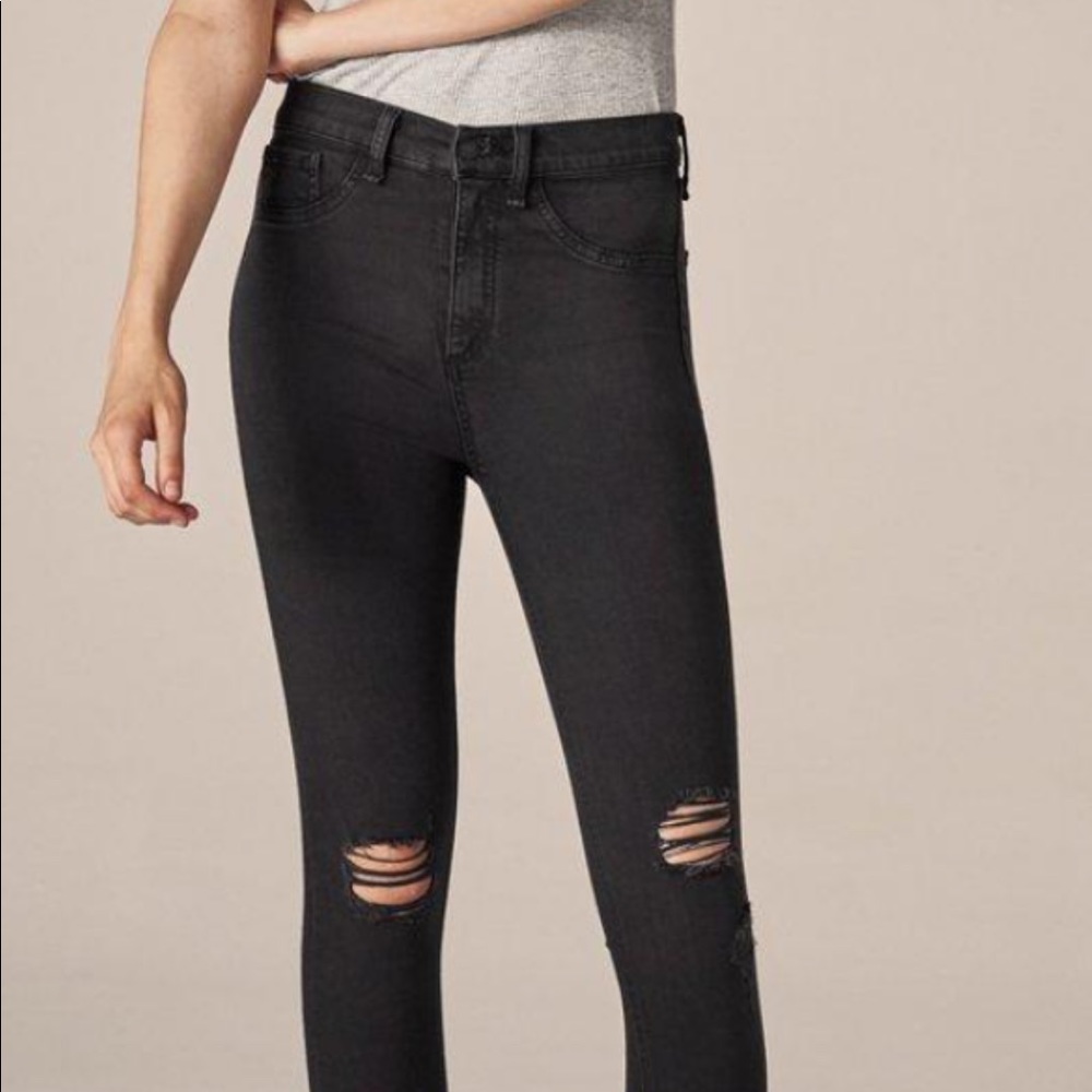 Rag & Bone high rise skinny jeans